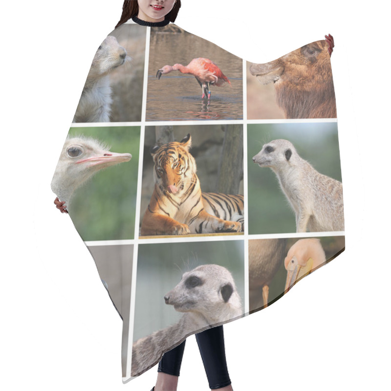 Personality  Wild Animals Hair Cutting Cape