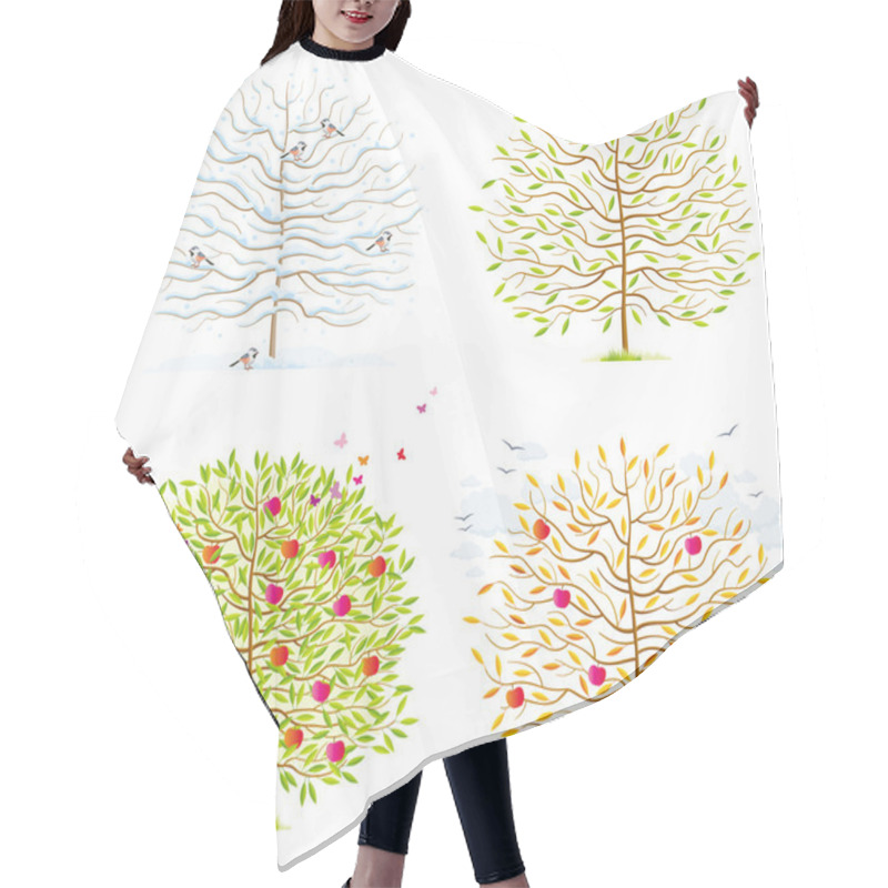 Personality  Four Seasons Hair Cutting Cape