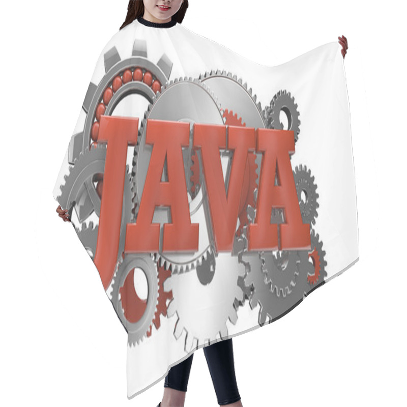 Personality  Java Hair Cutting Cape