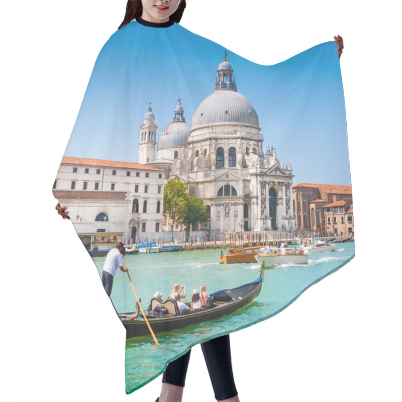 Personality  Gondola On Canal Grande, Venice, Italy Hair Cutting Cape