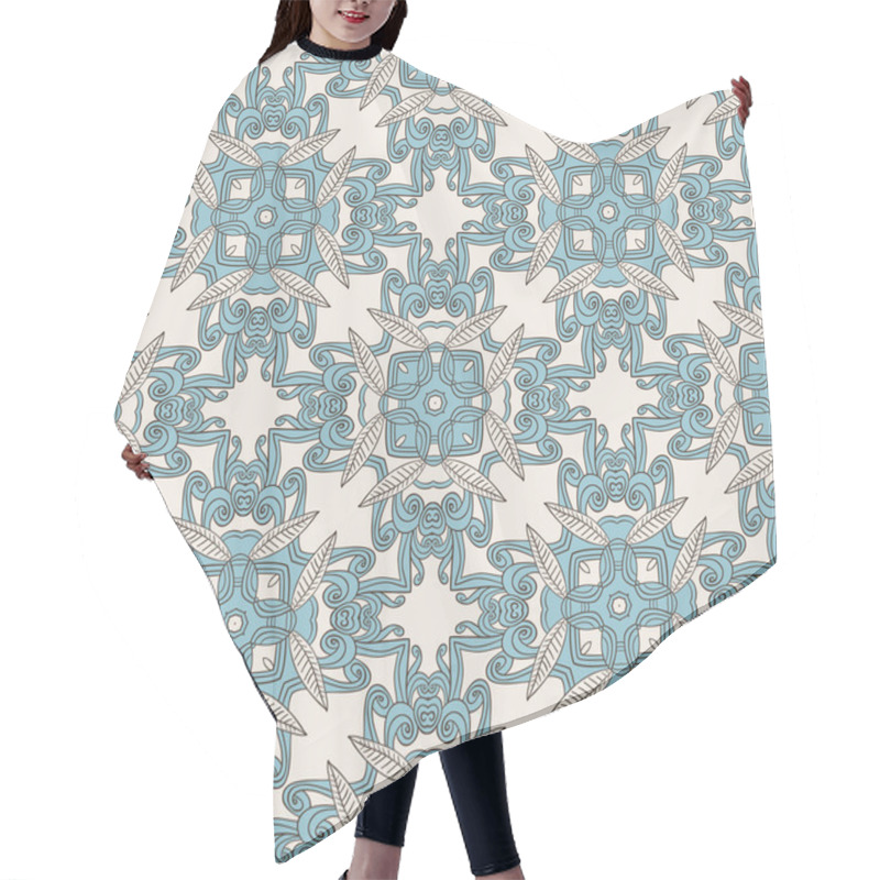 Personality  Kaleidoscopic Pattern With Many Details Hair Cutting Cape