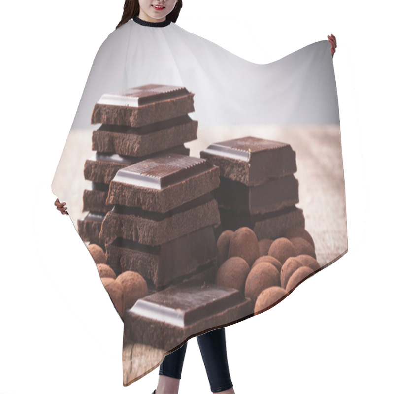 Personality  Chocolate Hair Cutting Cape