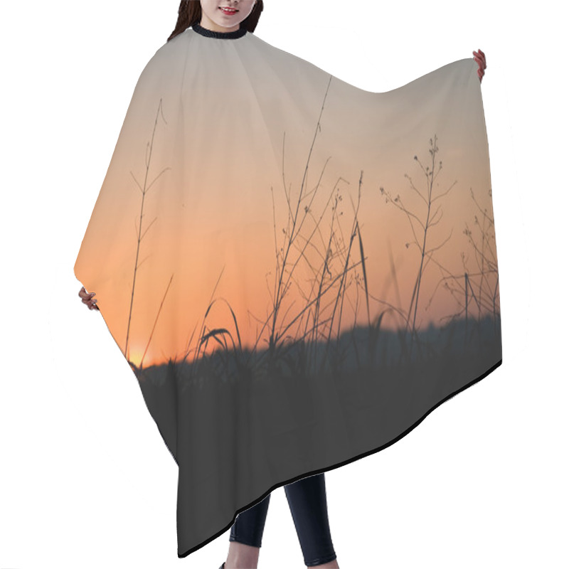 Personality  Landscape. Countryside Hair Cutting Cape