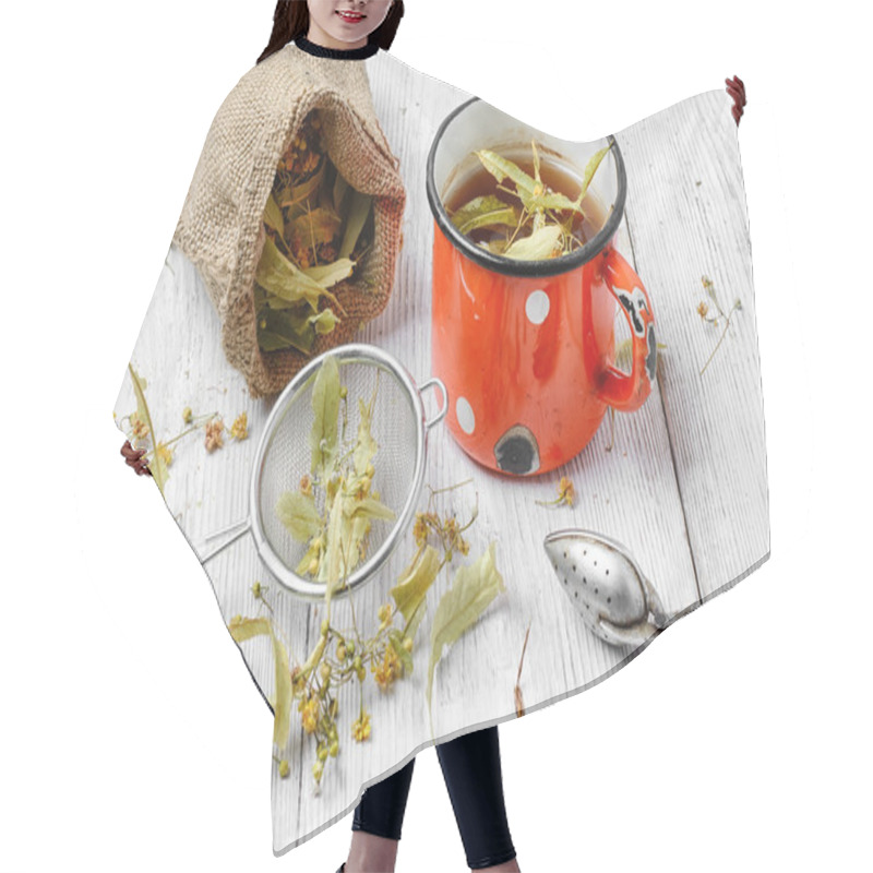 Personality  Tea With Dry Linden Hair Cutting Cape