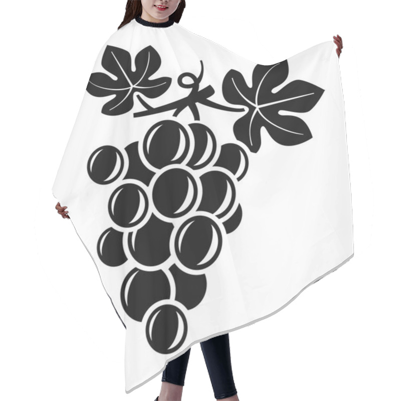 Personality  Grapes Vector Hair Cutting Cape