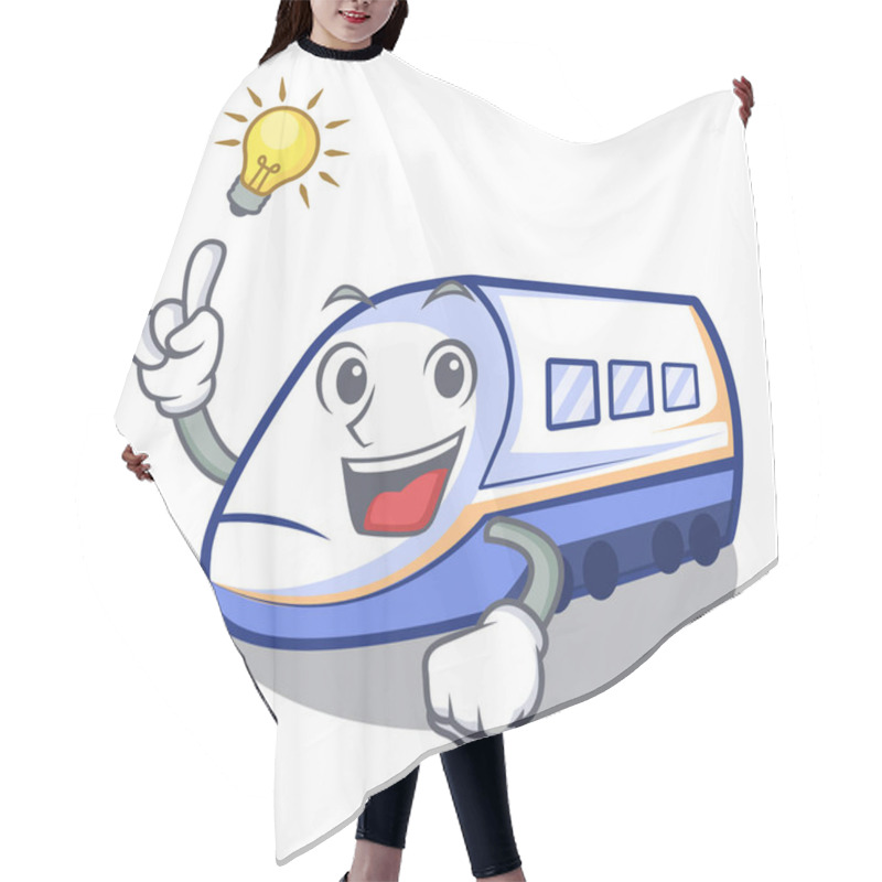 Personality  Have An Idea Miniature Shinkansen Train In Cartoon Shape Hair Cutting Cape