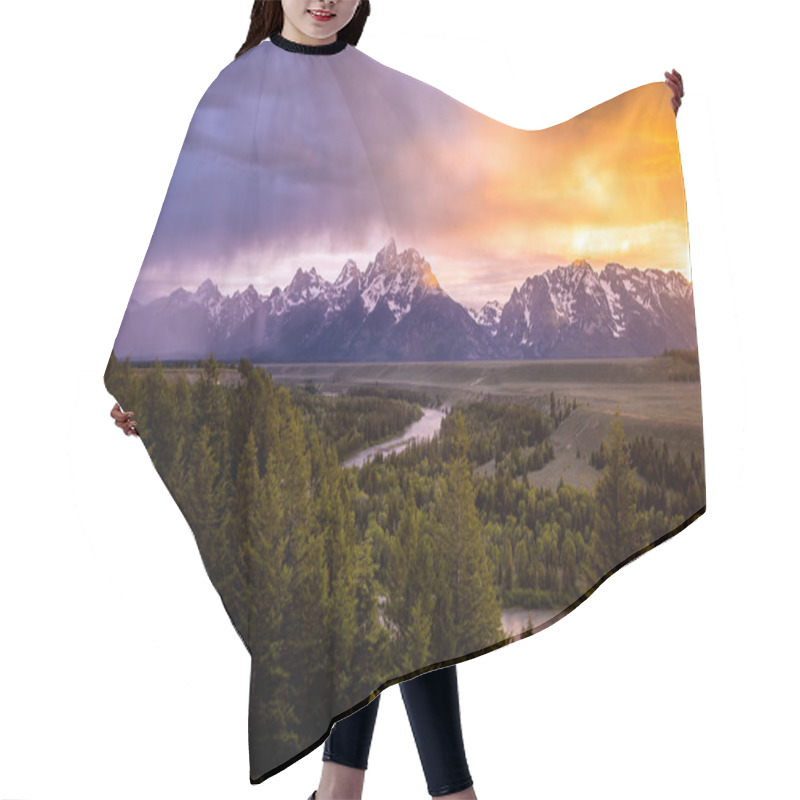 Personality  Grand Teton National Park Hair Cutting Cape