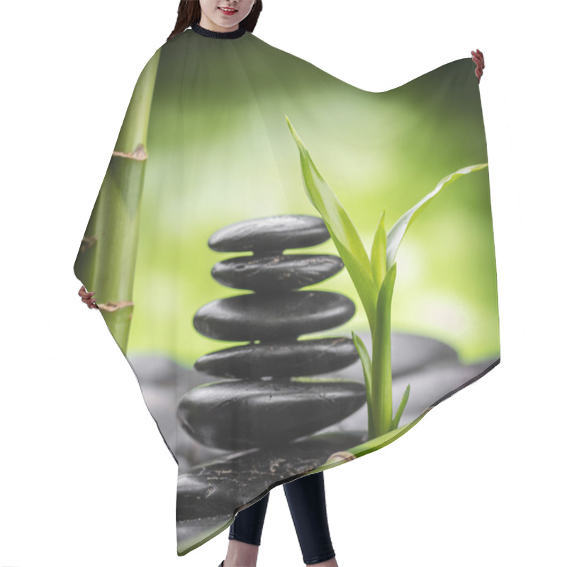 Personality  Zen Basalt Stones Hair Cutting Cape