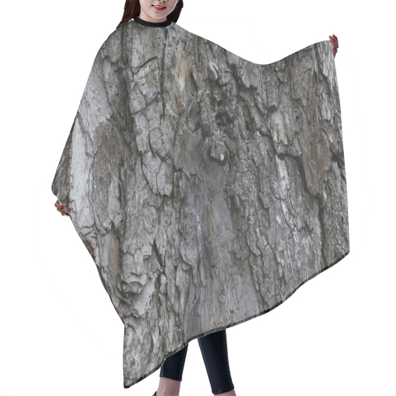 Personality  Dry Tree Bark Texture And Background, Nature Concept Hair Cutting Cape