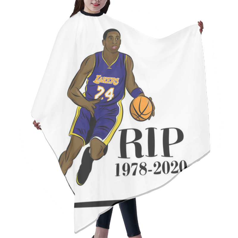 Personality  R.I.P. Kobe Bryant: NBA Legend, The World Is In Shock As News Of Kobe Bryants Death Spread 2020 January 26th. Kobe Bryant Was 41. Hair Cutting Cape