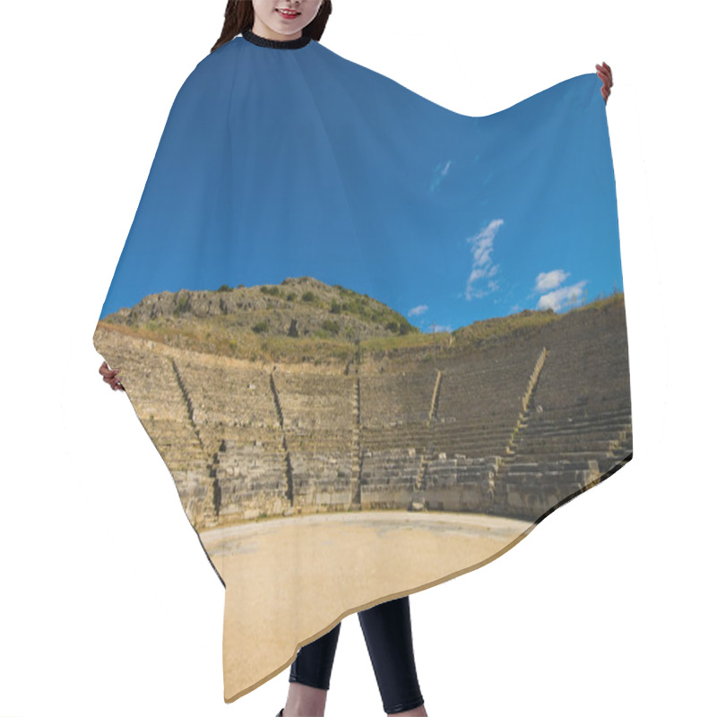 Personality  Philippi Amphitheater Hair Cutting Cape