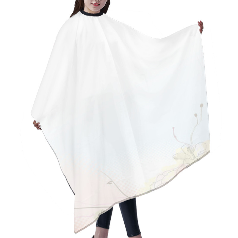 Personality  Abstract Background Hair Cutting Cape