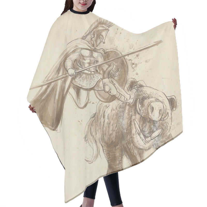 Personality  Hercules Hair Cutting Cape