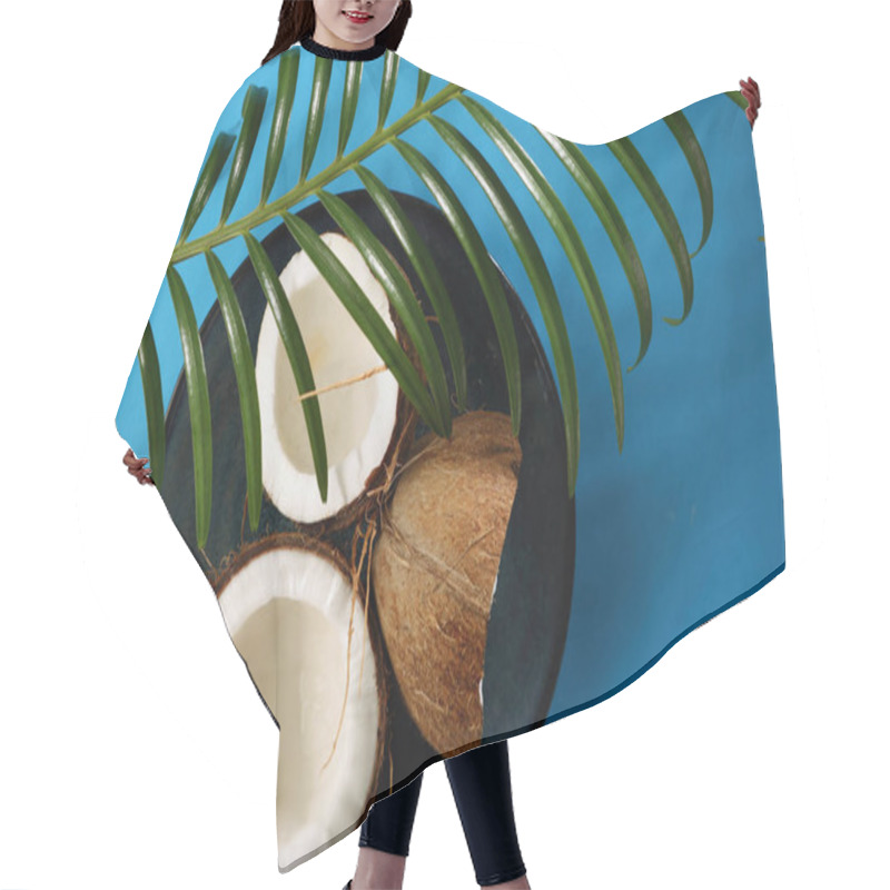 Personality  Tropical Coconut And Leaves Hair Cutting Cape