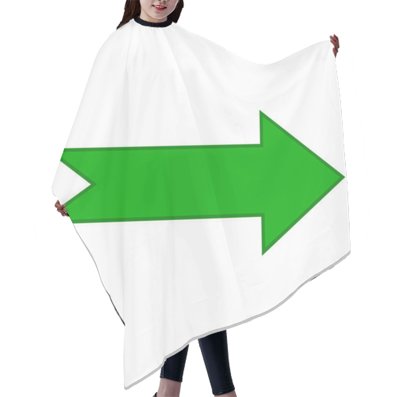 Personality  Green Arrow Hair Cutting Cape