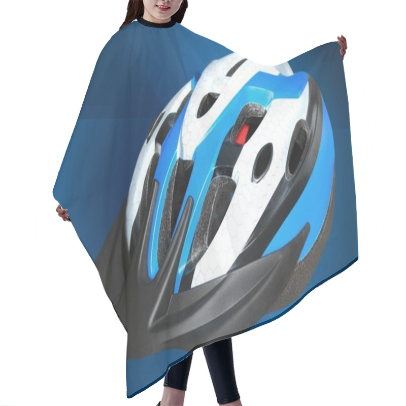 Personality  Bicycle, Helmet, Cycling Helmet. Hair Cutting Cape