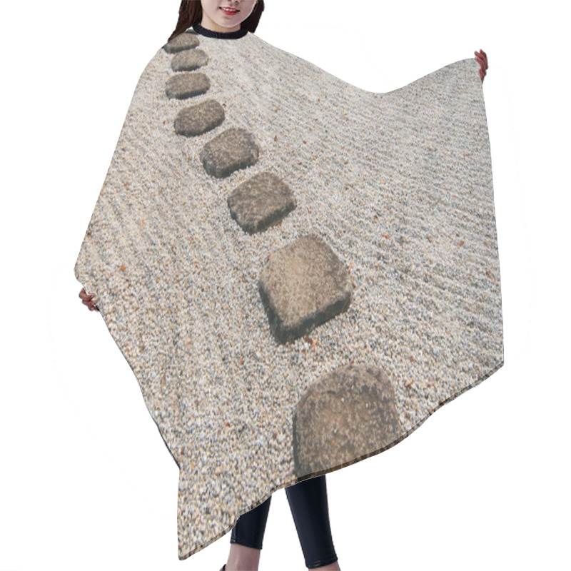 Personality  Japanese Stone Way Hair Cutting Cape