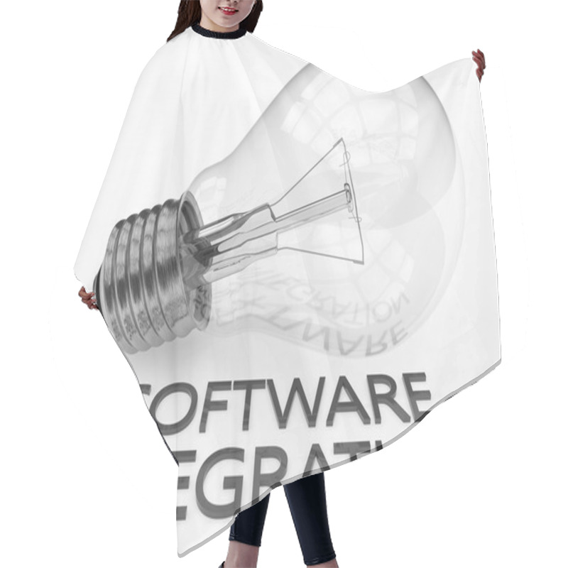 Personality  Software Integration Hair Cutting Cape