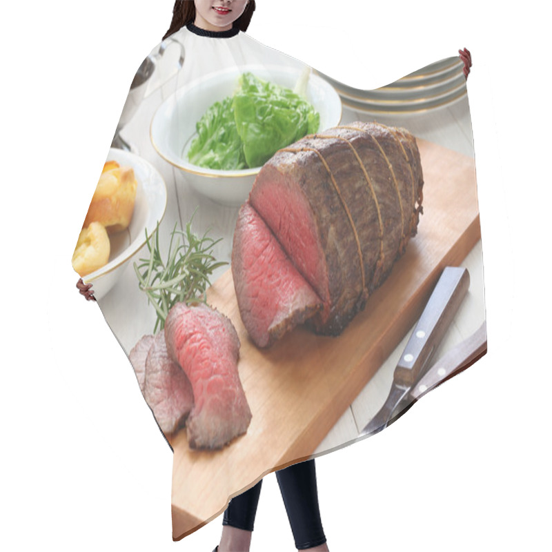 Personality  Roast Beef With Yorkshire Pudding Hair Cutting Cape