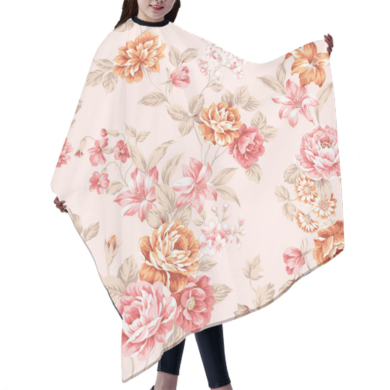 Personality  Seamless Pattern201209013 Hair Cutting Cape