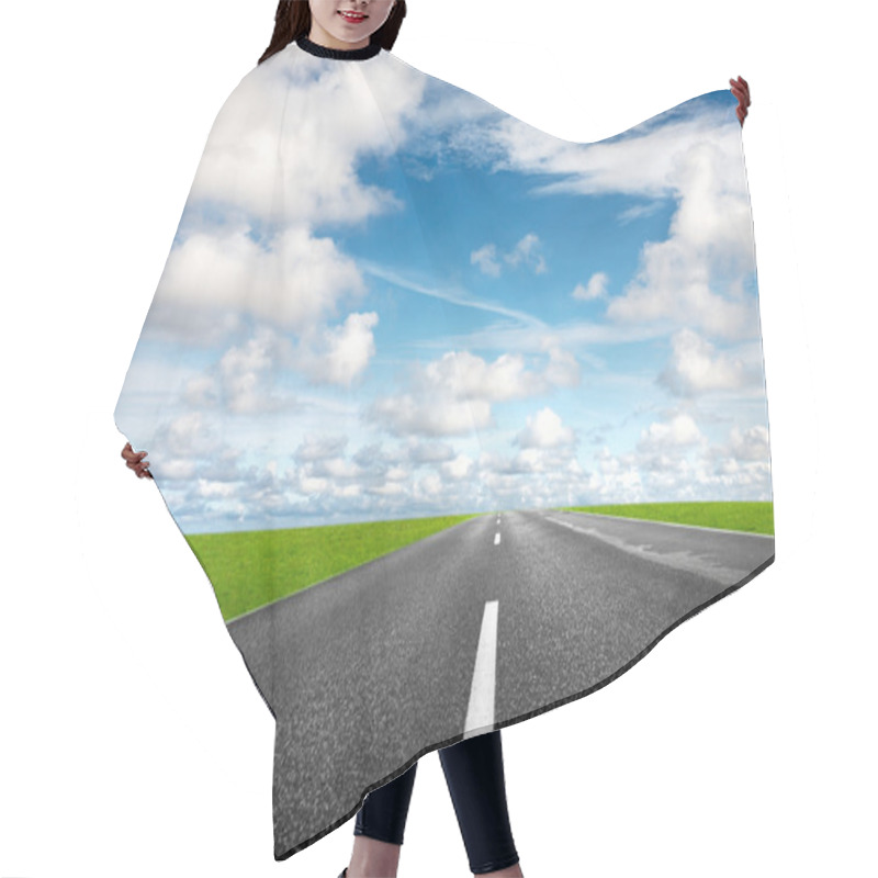 Personality  Road Hair Cutting Cape