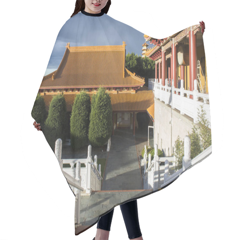 Personality  Buddha Religion Temple Nan Tien  Hair Cutting Cape