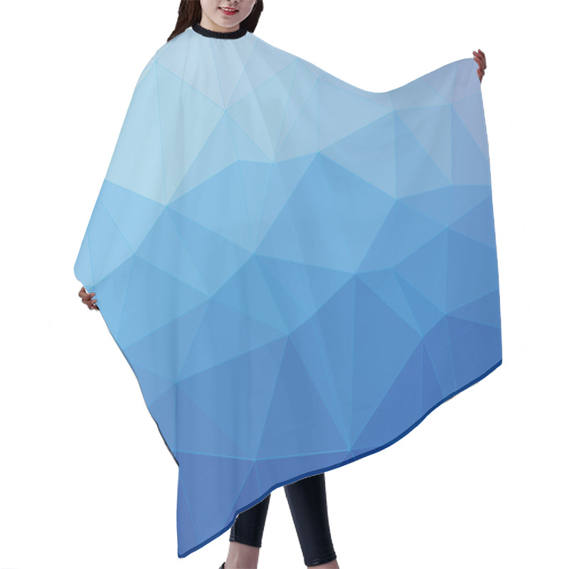 Personality  Abstract Geometric Polygon Hair Cutting Cape