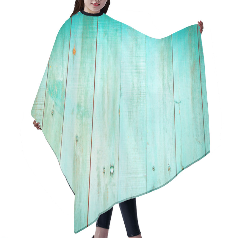 Personality  Old Painted Wood Wall - Texture Or Background Hair Cutting Cape