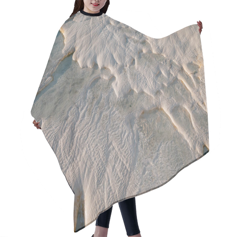 Personality  White Geological Formations Hair Cutting Cape