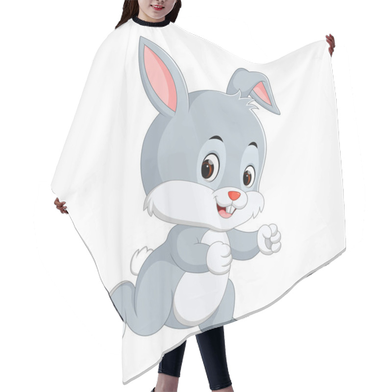 Personality  Cute Baby Rabbit Cartoon Hair Cutting Cape