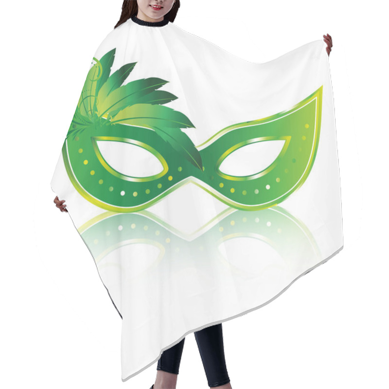 Personality  Carnival Masks Hair Cutting Cape