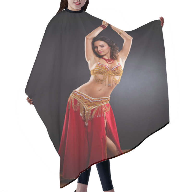 Personality  Belly Dancer Hair Cutting Cape