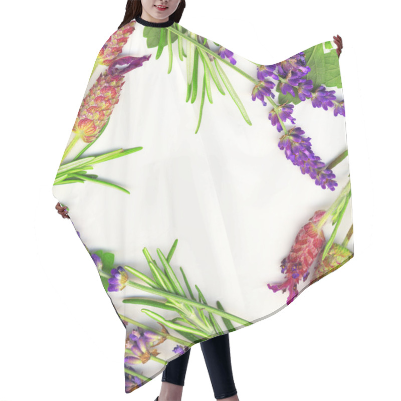 Personality  Healing Herbs Hair Cutting Cape