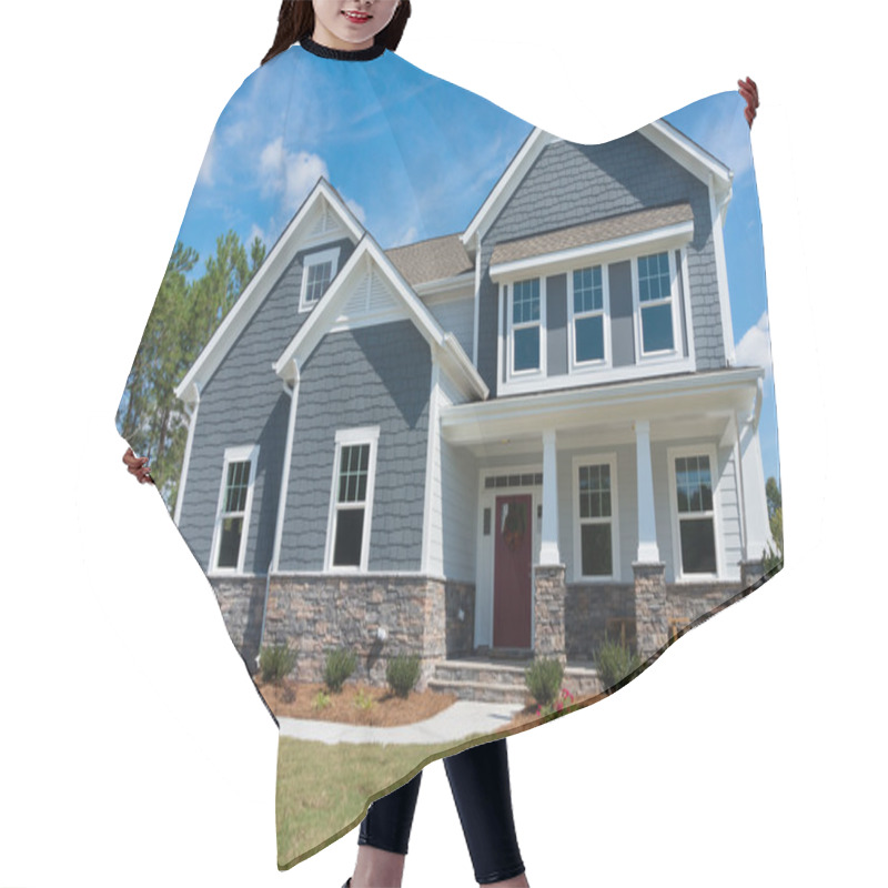 Personality  New Suburban House Hair Cutting Cape