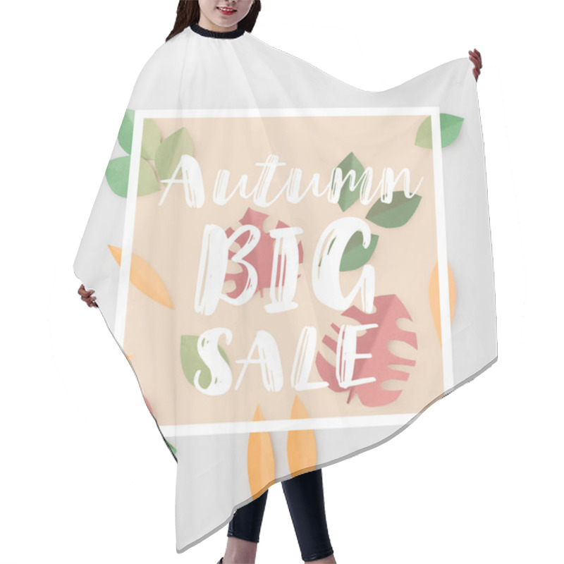 Personality  Autumn Sale Concept Hair Cutting Cape