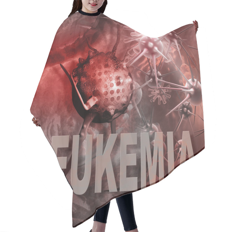 Personality  Leukemia Cells Hair Cutting Cape