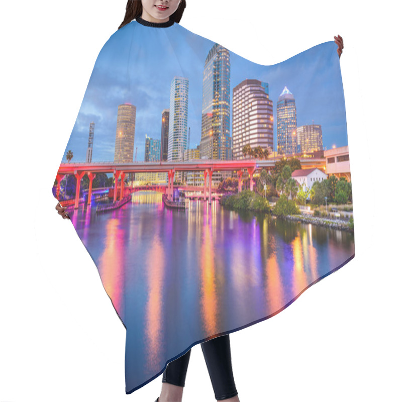 Personality  Tampa Florida Downtown Hair Cutting Cape