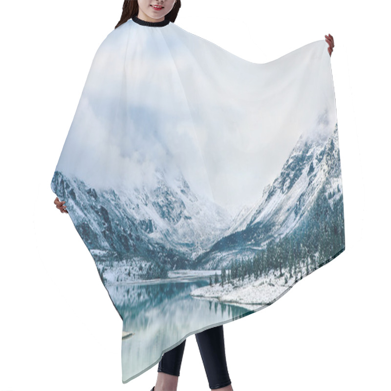 Personality  Mountain Lake Hair Cutting Cape