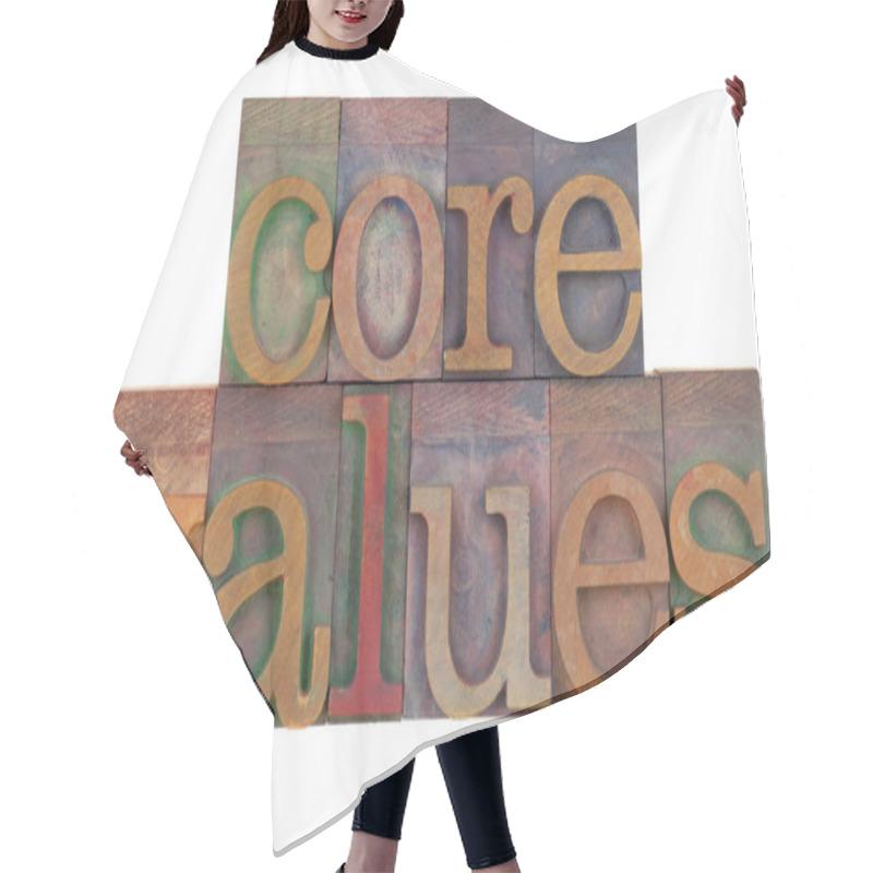 Personality  Core Values Hair Cutting Cape