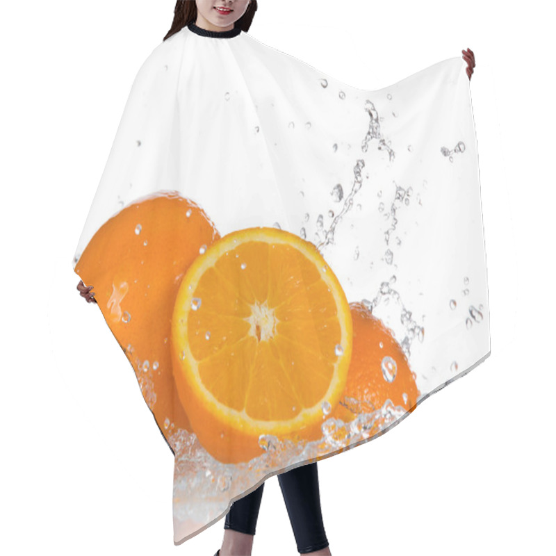 Personality  Orange Fruits Hair Cutting Cape