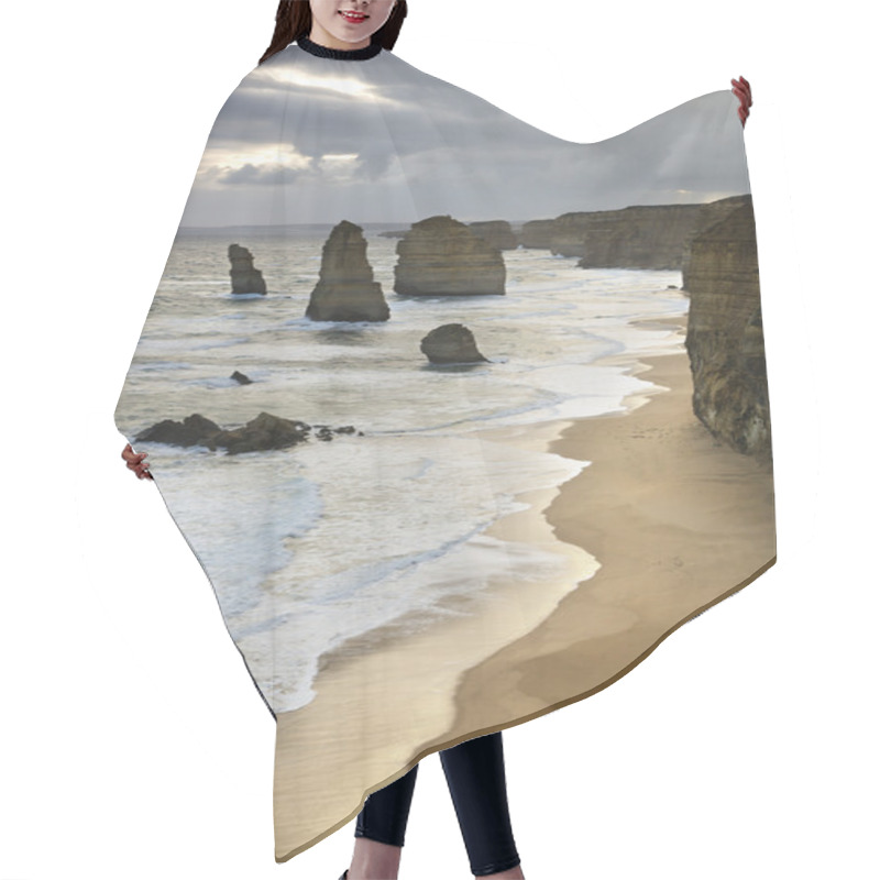 Personality  Landforms On Coastline. Hair Cutting Cape