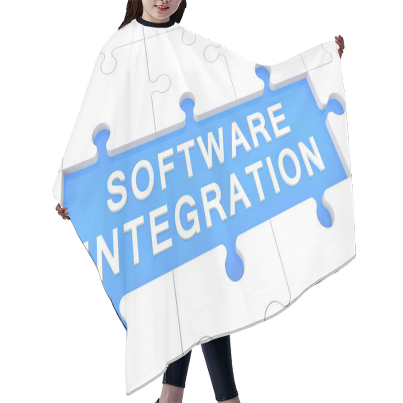 Personality  Software Integration Hair Cutting Cape