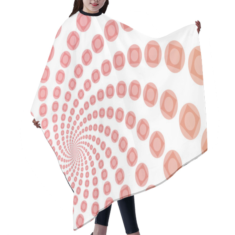 Personality  Quirky Abstract Background Hair Cutting Cape