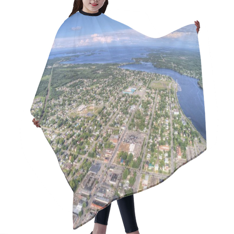 Personality  Fort Frances Is A Canadian Border Town In Northern Ontario Hair Cutting Cape