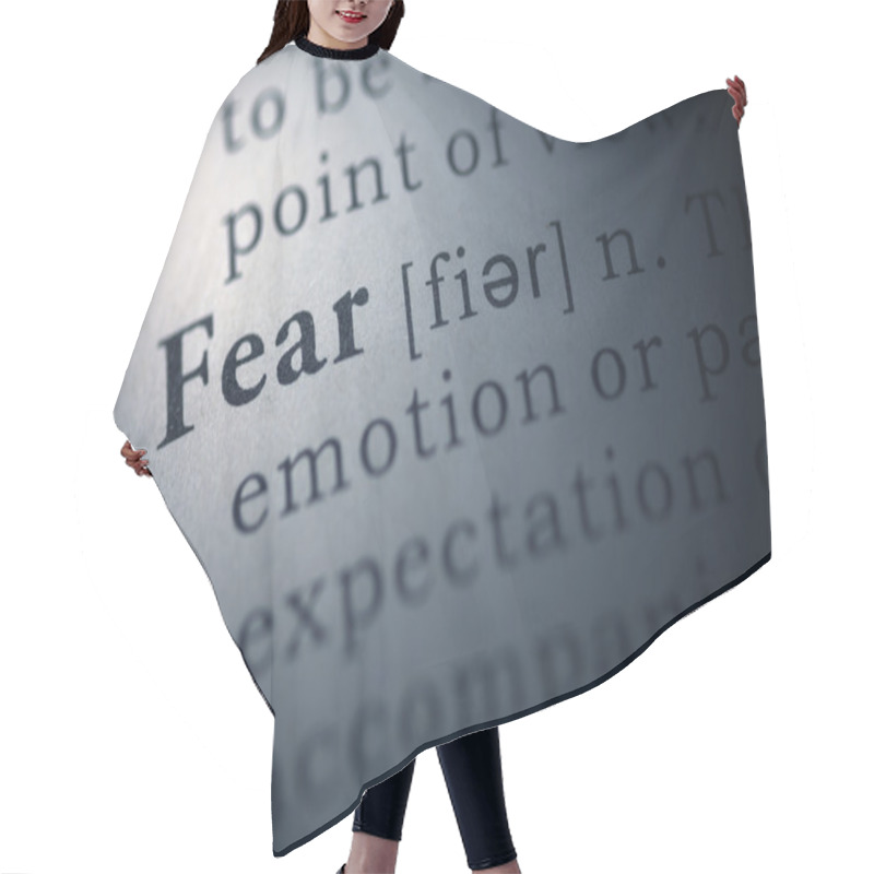 Personality  Fear Hair Cutting Cape