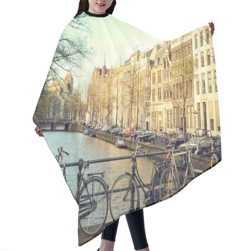 Personality  Spring Evening In Amsterdam Hair Cutting Cape