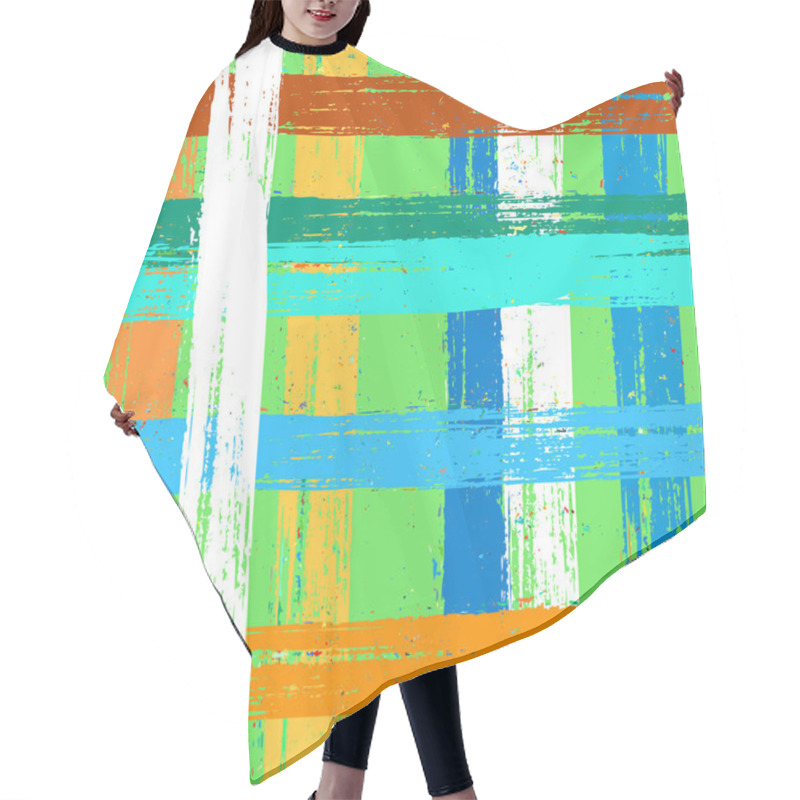 Personality  Geometric Pattern Hair Cutting Cape