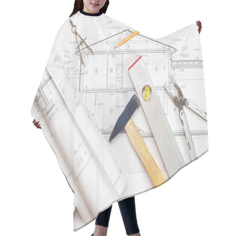 Personality  Blueprint Hair Cutting Cape