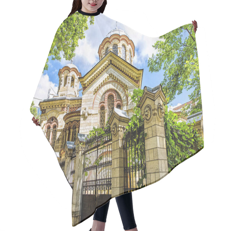 Personality  Saint Panteleimon Church Hair Cutting Cape