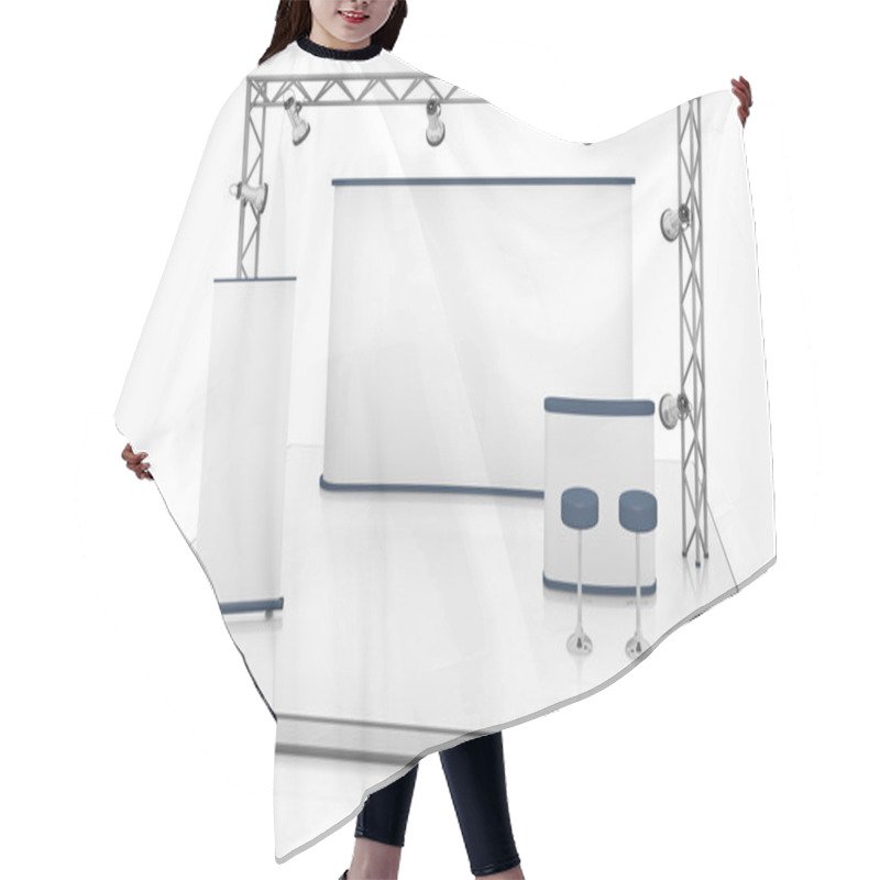 Personality  Exhibition Stand Hair Cutting Cape